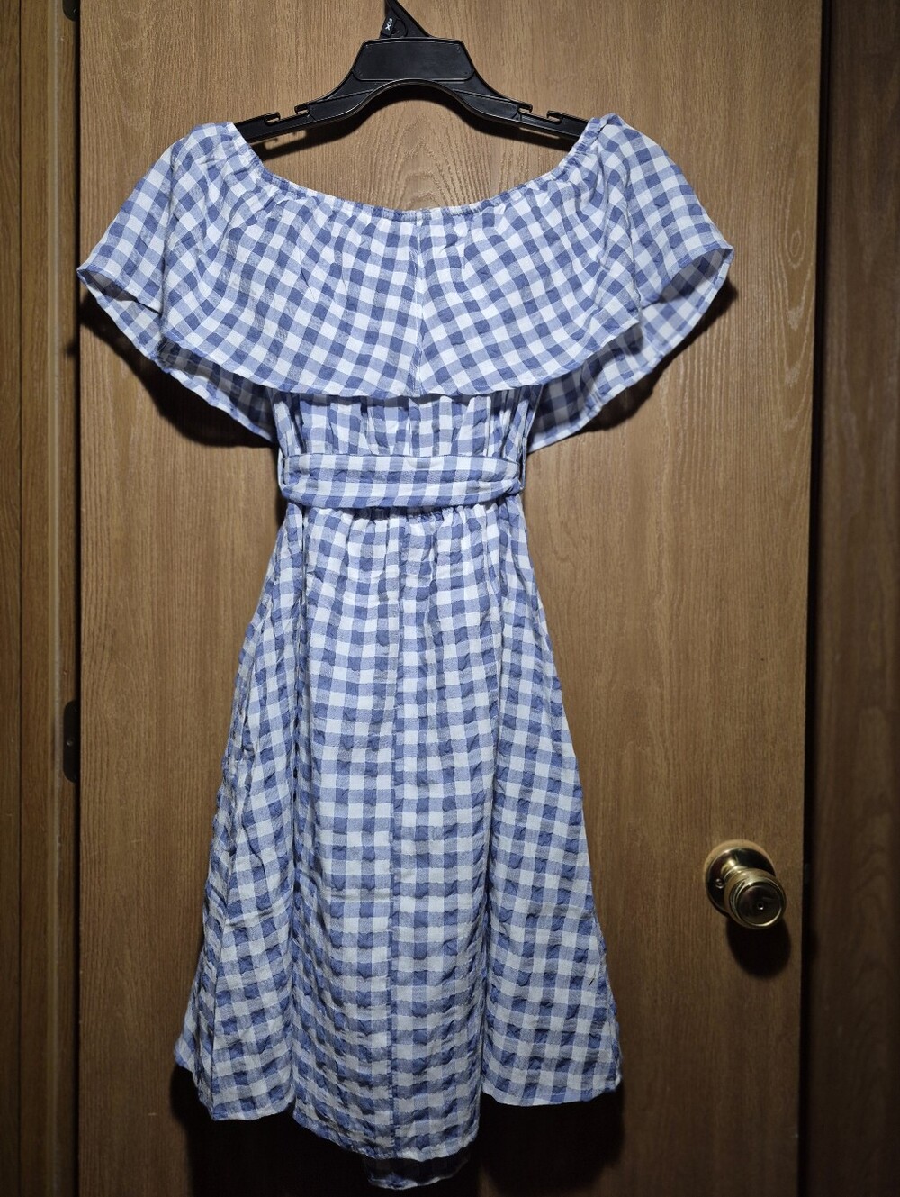 Anthropologie 11-1 Tylho for "Kinsey" Gingham Dress XS - Picture 3 of 11